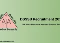 DSSSB Recruitment 2026
