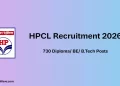 HPCL Recruitment 2026