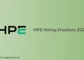 HPE Hiring Freshers 2026