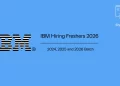 IBM Hiring Freshers 2026