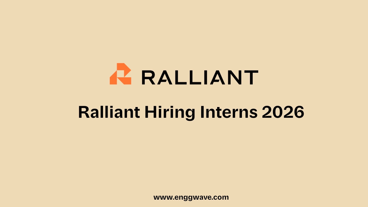 Ralliant Hiring Interns 2026
