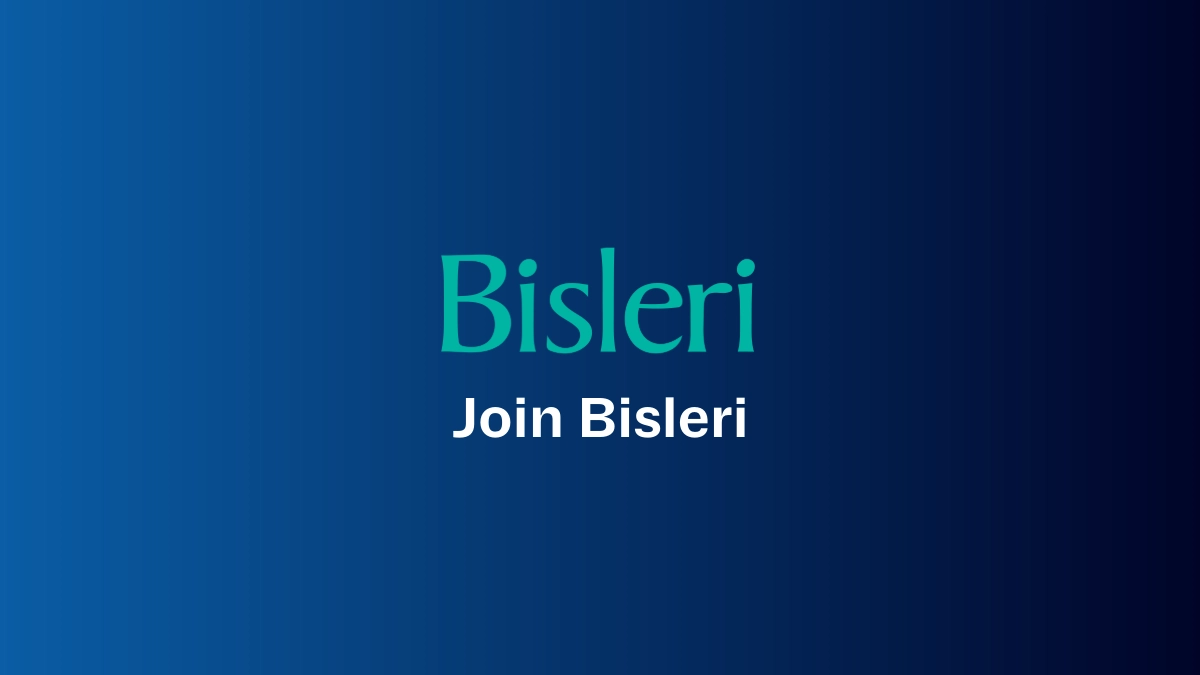 Bisleri Recruitment 2026