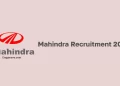 Mahindra Recruitment 2026