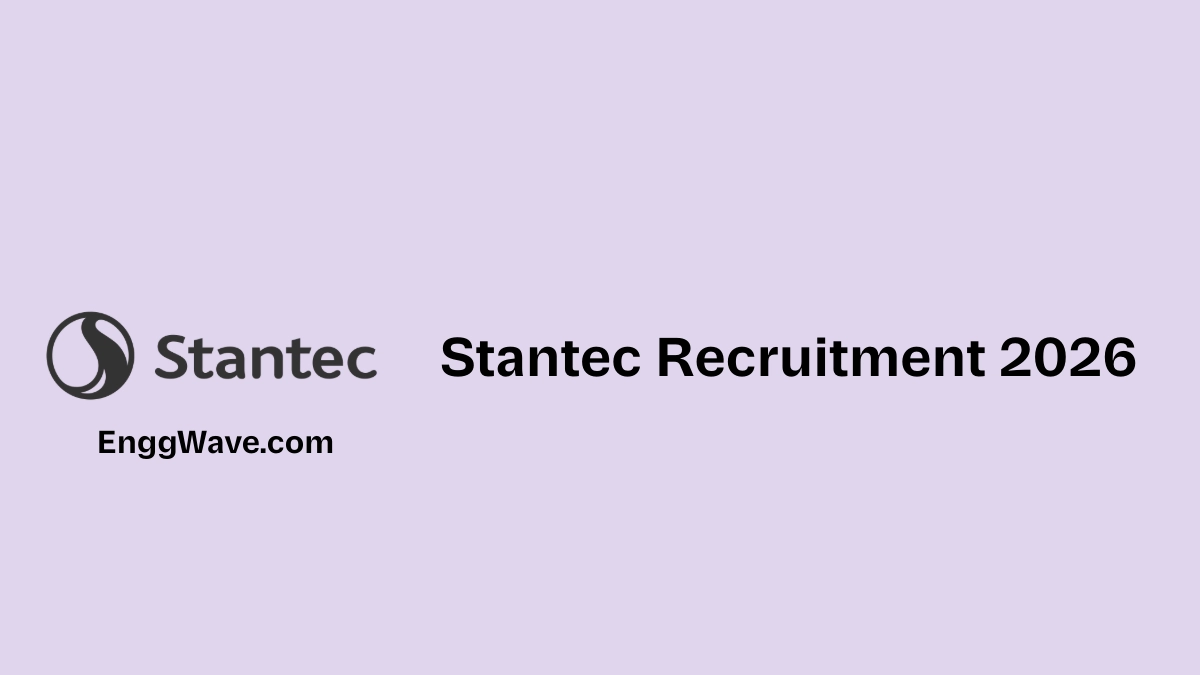 Stantec Recruitment 2026