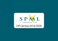 SPML Infra Off Campus Drive 2026