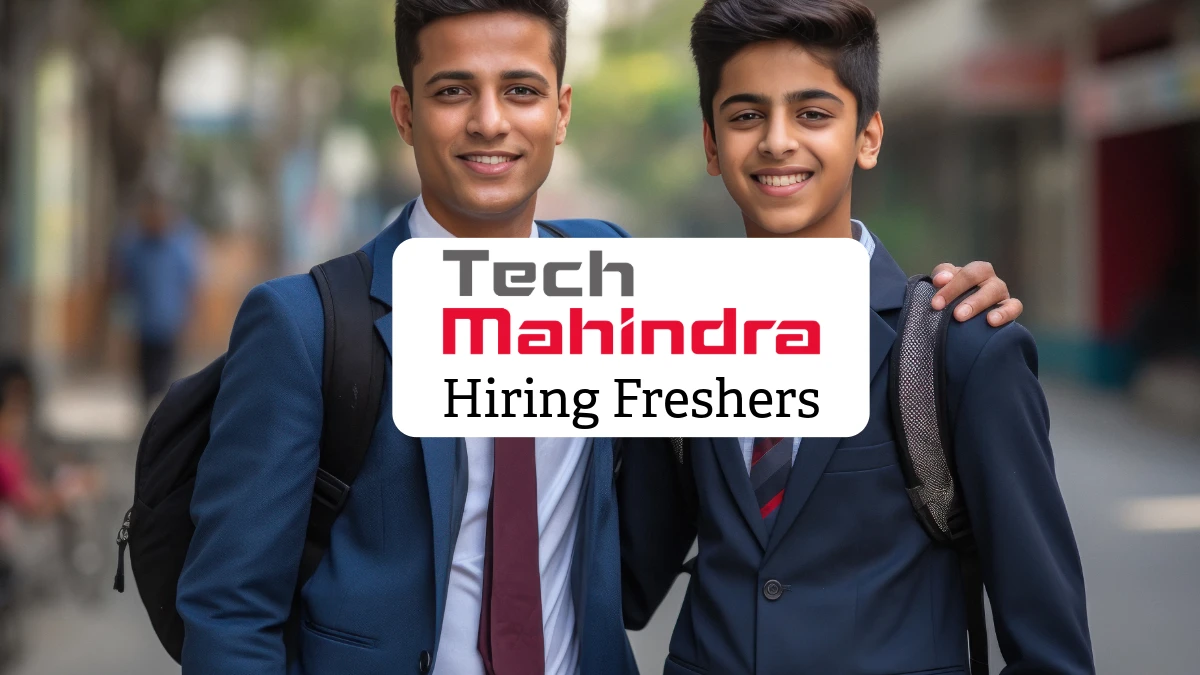 Tech Mahindra Hiring Freshers 2026