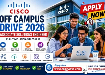 Cisco Off Campus Drive 2026 Associate Solutions Engineer Recruitment