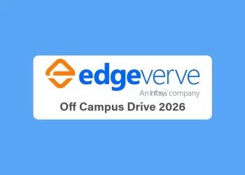 Infosys EdgeVerve Off Campus Drive 2026