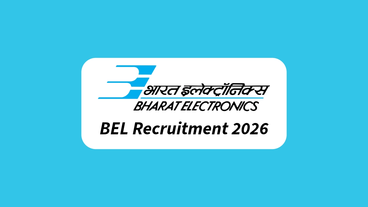 BEL Recruitment 2026 | Apply Online - Project Engineer | Across India