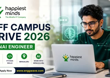 Happiest Minds Hiring Freshers 2026 GenAI Engineer Jobs in Bengaluru