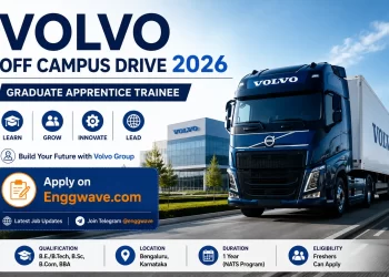 Volvo Off Campus Drive 2026 Graduate Apprentice Trainee Recruitment Bengaluru