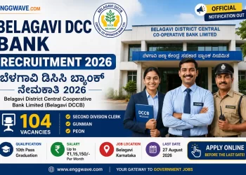 Belagavi DCC Bank Recruitment 2026 Notification for 104 Second Division Clerk Gunman and Peon Posts