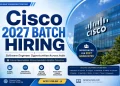 Cisco 2027 Batch Hiring for Software Engineer across India