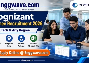 Cognizant Trainee Recruitment 2026 hiring BE/B.Tech and Any Degree freshers from the 2025 and 2026 batch for Trainee jobs in Bangalore.