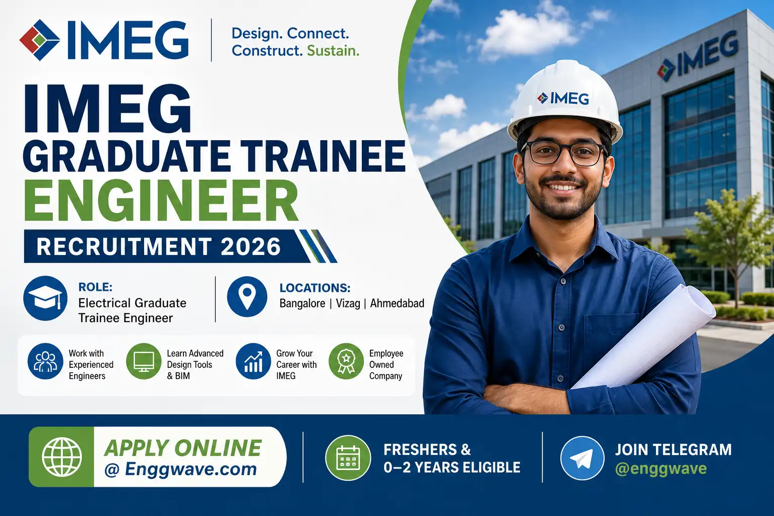 IMEG Graduate Trainee Engineer Recruitment 2026