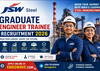 JSW Steel Graduate Engineer Trainee Recruitment 2026 for Mechanical, Metallurgical, Electrical and Chemical Engineering graduates