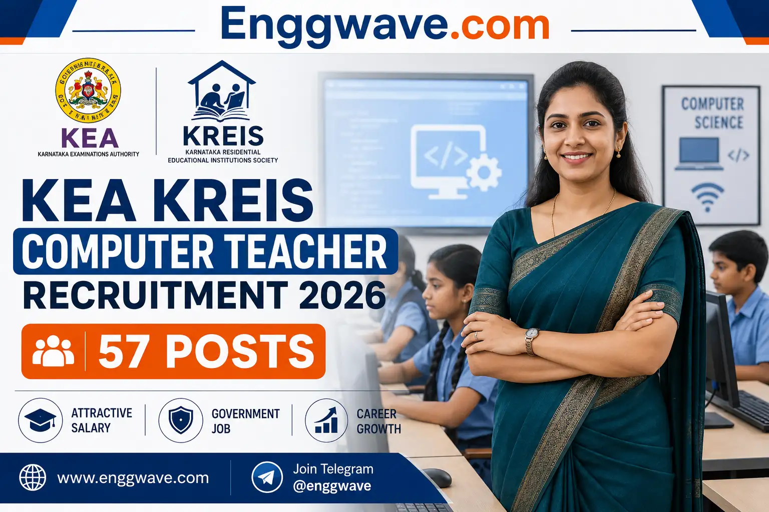 KEA KREIS Computer Teacher Recruitment 2026 Notification