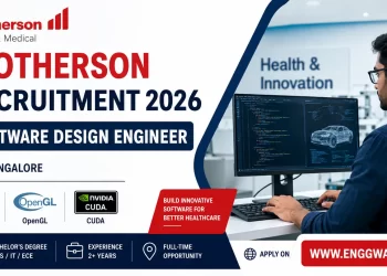 Motherson Recruitment 2026 Software Design Engineer Jobs Bangalore