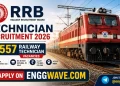 RRB Technician Recruitment 2026 6557 Railway Technician Vacancies
