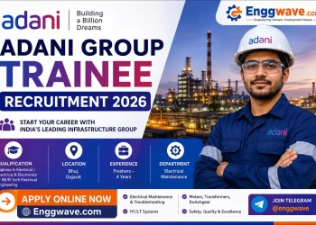 Adani Group Trainee Recruitment 2026 for Diploma and BE B.Tech Electrical Engineering Candidates