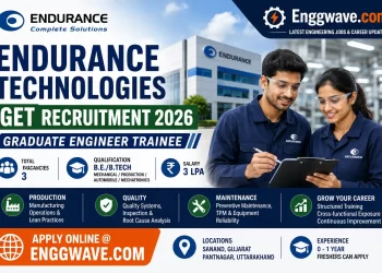 Endurance Technologies GET Recruitment 2026 for Graduate Engineer Trainee