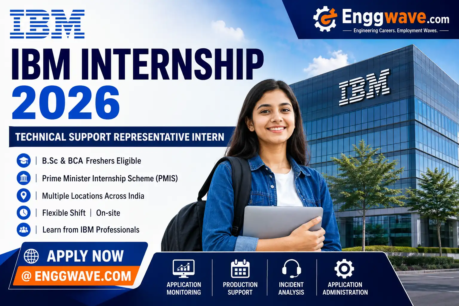 IBM Internship 2026 for Technical Support Representative Intern Freshers