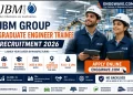 JBM Group Graduate Engineer Trainee Recruitment 2026 for Mechanical and Mechatronics Engineering Freshers