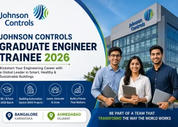 Johnson Controls GET Recruitment 2026 hiring for BE BTech freshers in Bangalore and Ahmedabad