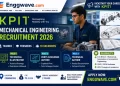 KPIT Mechanical Engineering Recruitment 2026 | Freshers | 10 Vacancies