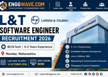 L&T Software Engineer Recruitment 2026 for BE/B.Tech Engineers in Mumbai