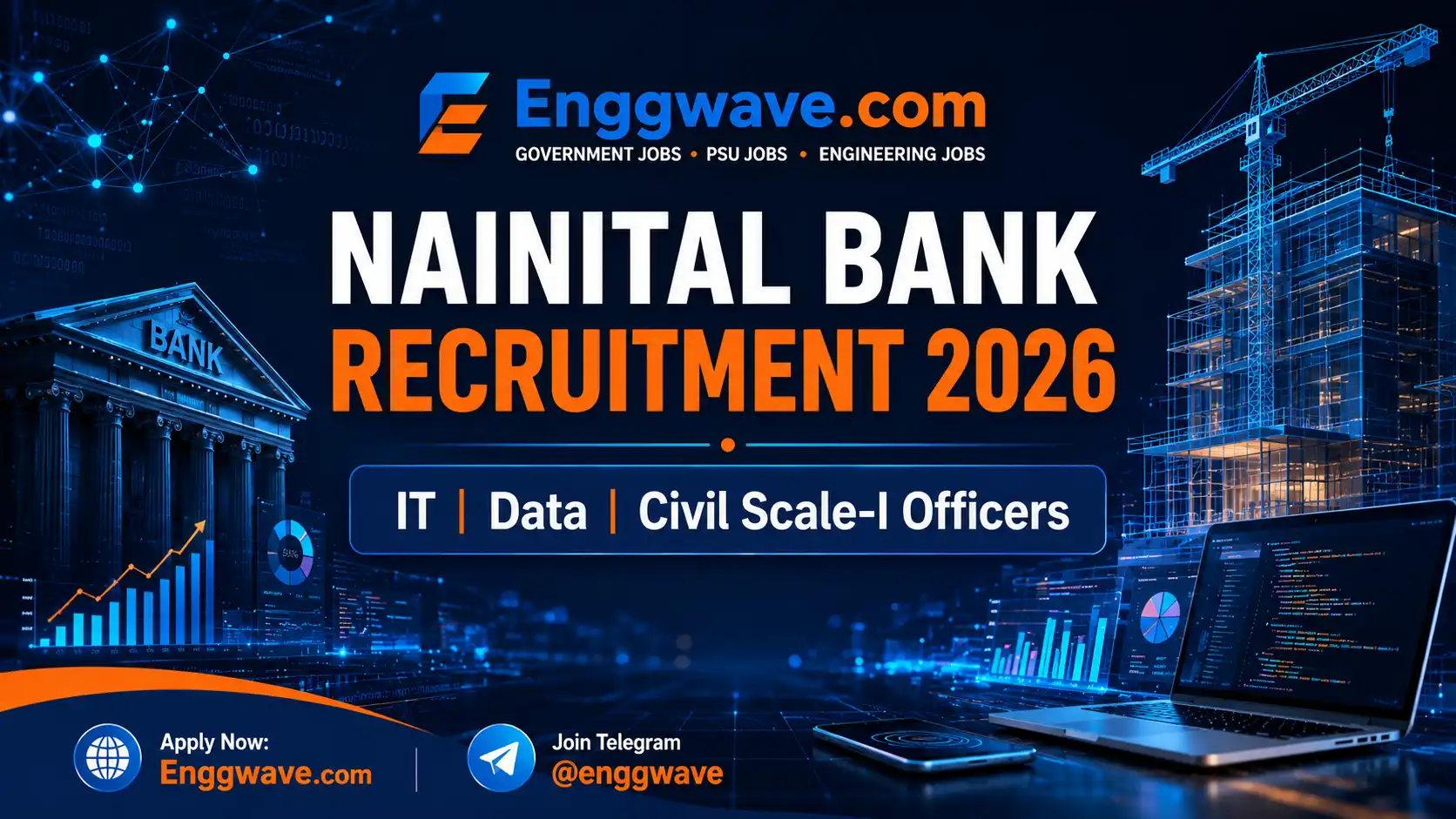 Nainital Bank Specialist Officer Recruitment 2026 for IT Officer, Data Scientist, and Civil Engineer