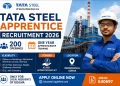 Tata Steel Apprentice Recruitment 2026 for Diploma, ITI and B.Sc Candidates