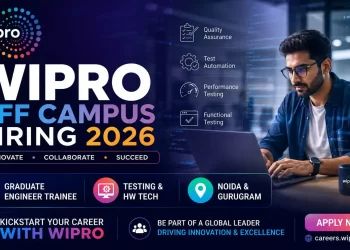 Wipro Off Campus Hiring 2026 Graduate Engineer Trainee Job Banner