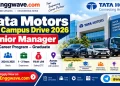 Tata Motors Off Campus Drive 2026: Apply for Senior Manager
